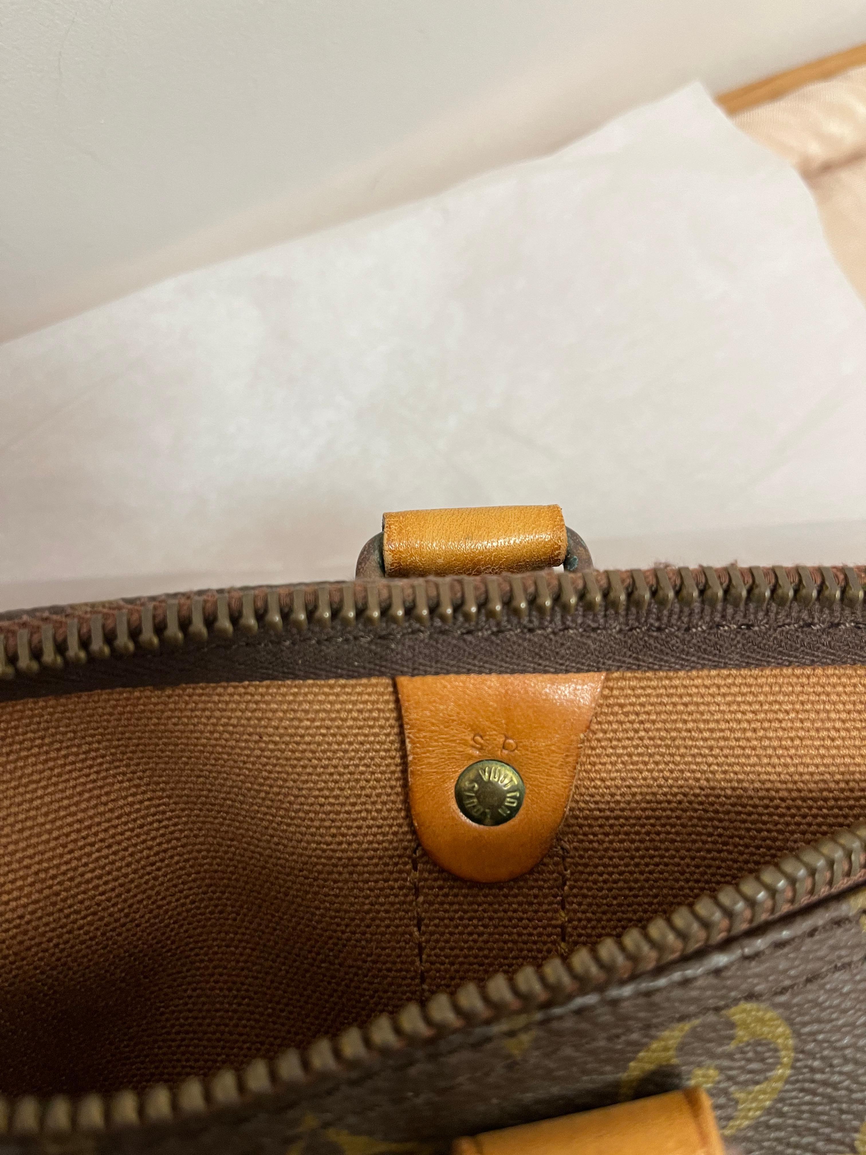 Women's or Men's Louis Vuitton Monogram Keepall 50 with COA