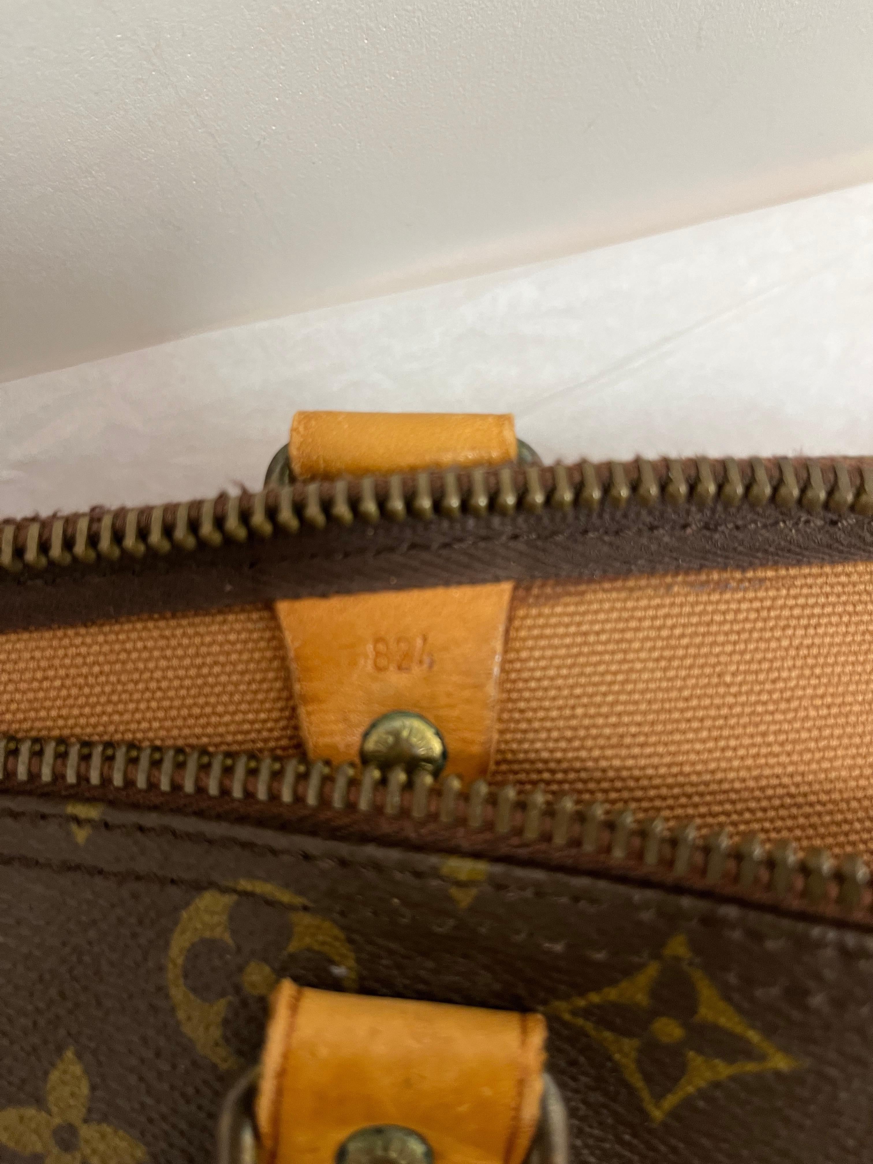 Louis Vuitton Monogram Keepall 50 with COA 1