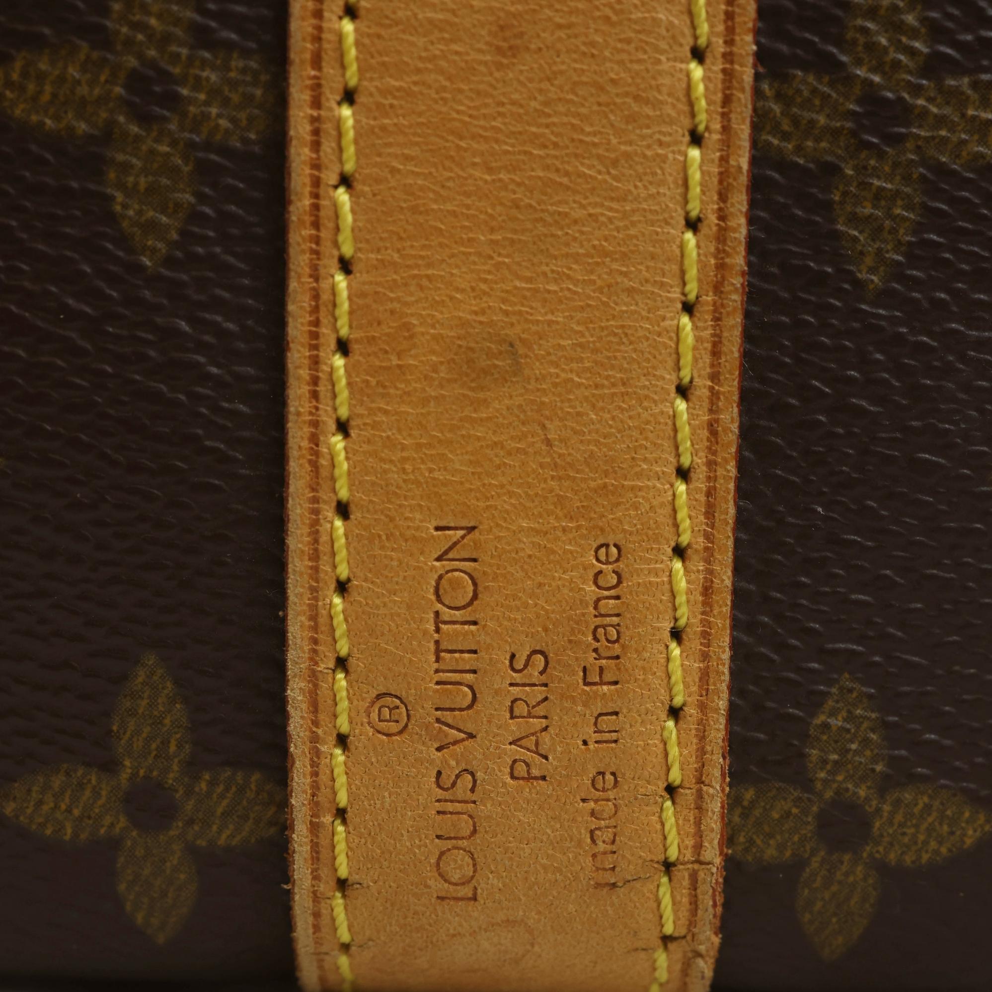 Louis Vuitton Monogram Keepall 55 Bandouliere Duffle Carry-On Bag, France 2000. 3