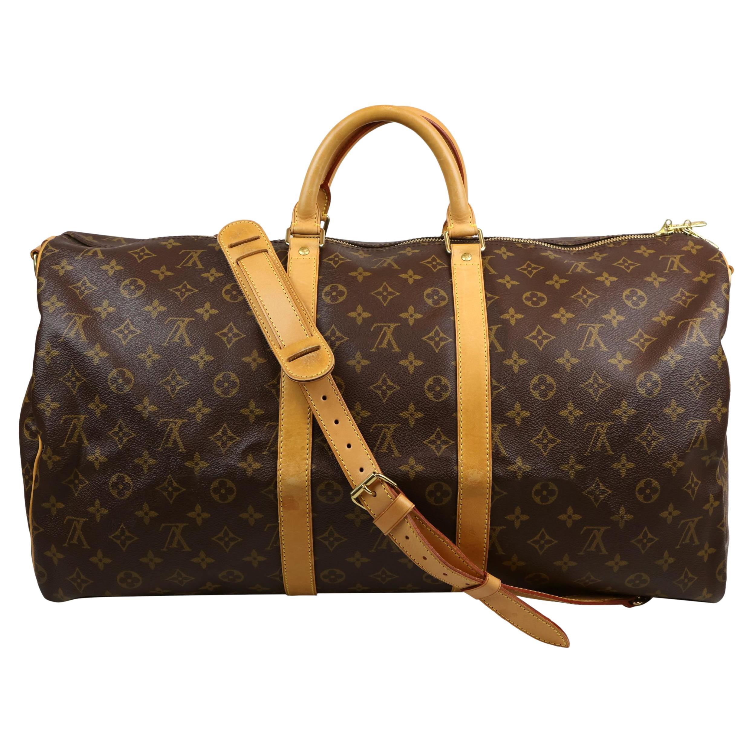 Louis Vuitton Grey Taiga Leather Neo Kendall Travel Bag For Sale at 1stDibs
