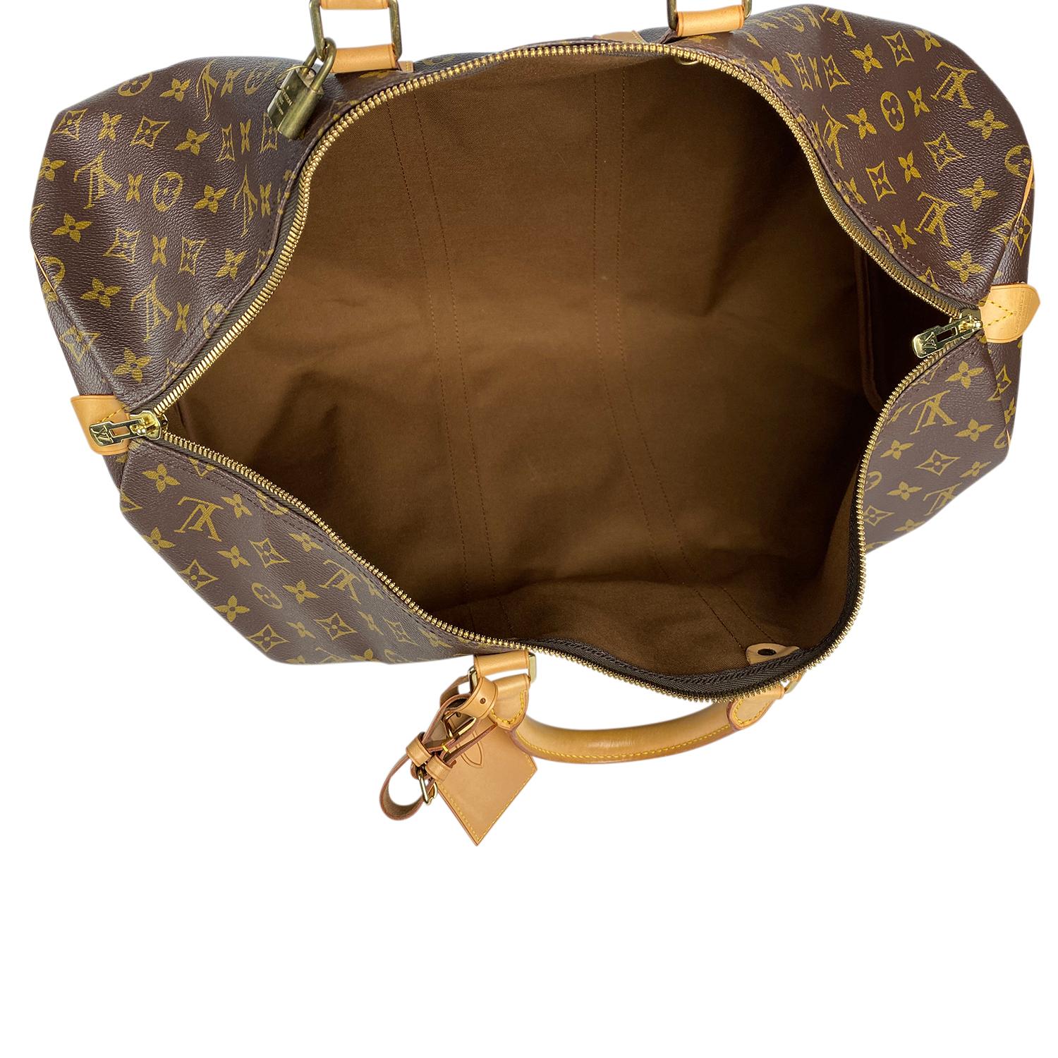 Louis Vuitton Monogram Keepall 55 For Sale 1