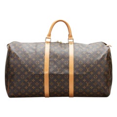Louis Vuitton Monogram Keepall 55 Travel Bag