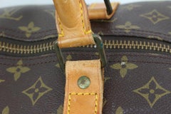 Louis Vuitton Monogram Keepall 60 Boston Duffle Travel 29lk427s