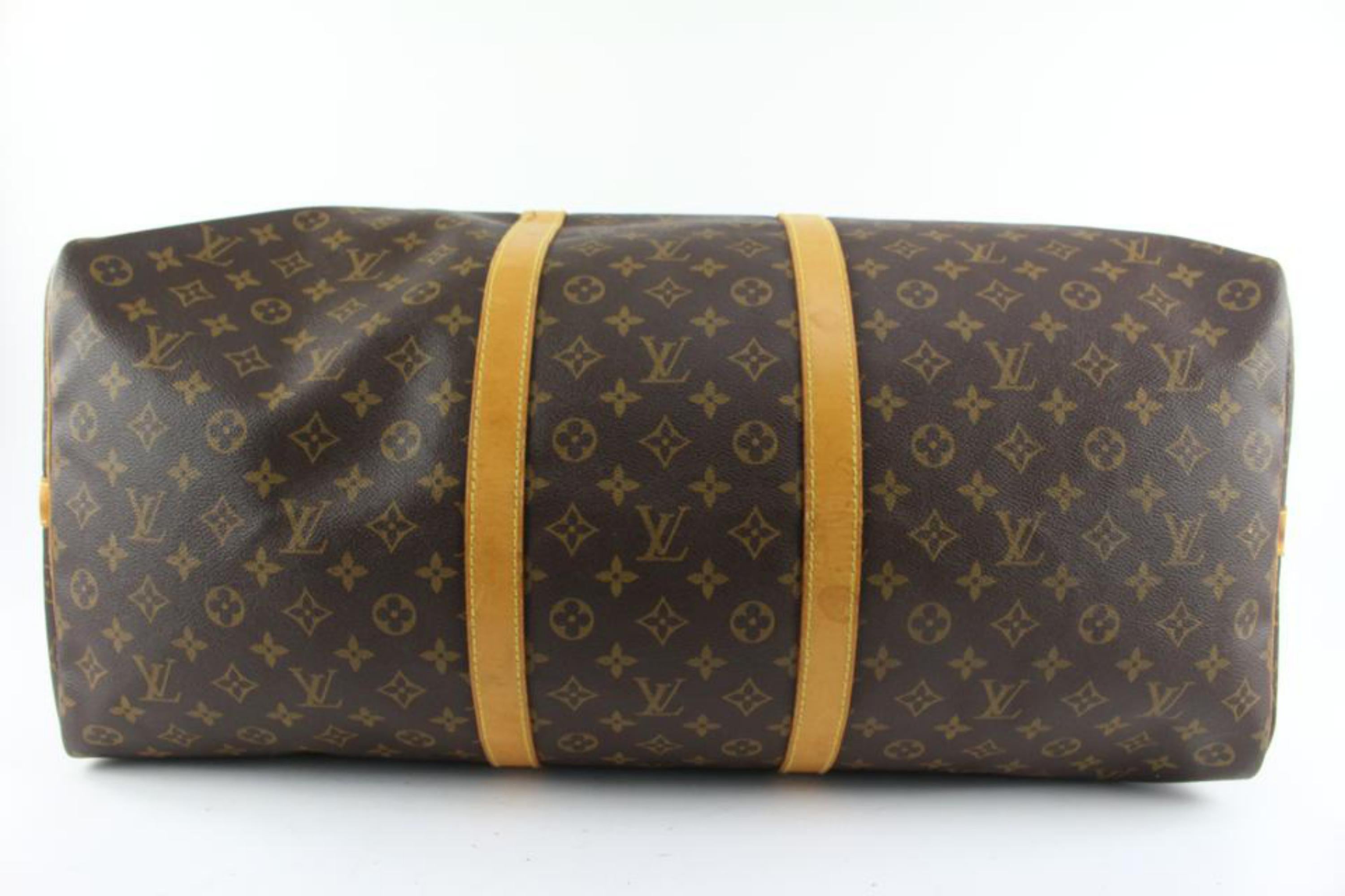 Louis Vuitton Monogram Keepall 60 Duffle Bag 1222lv23 5