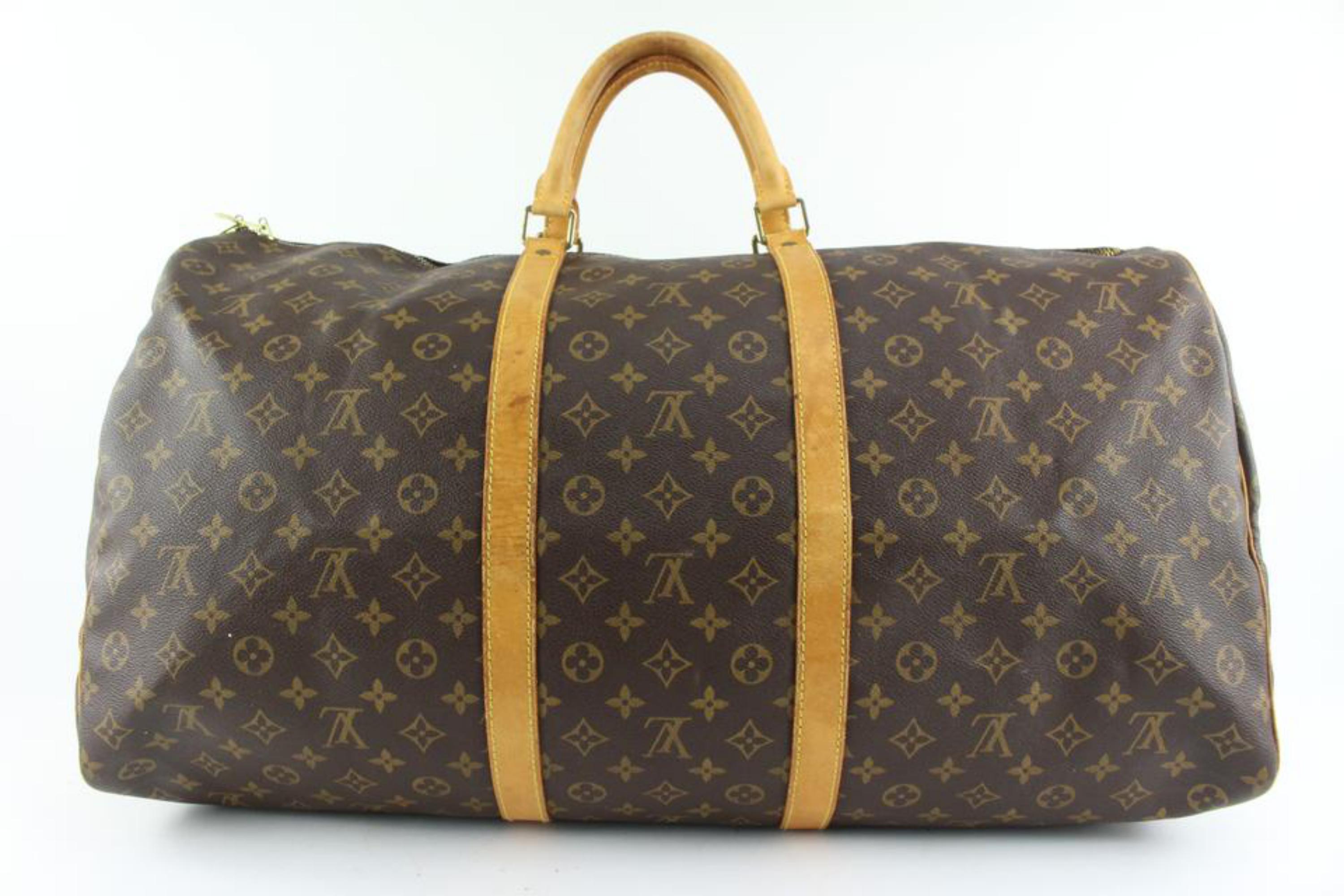 Louis Vuitton Monogram Keepall 60 Duffle Bag 1222lv23 2