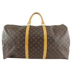 Louis Vuitton Monogram Keepall 60 Duffle Bag 1222lv23