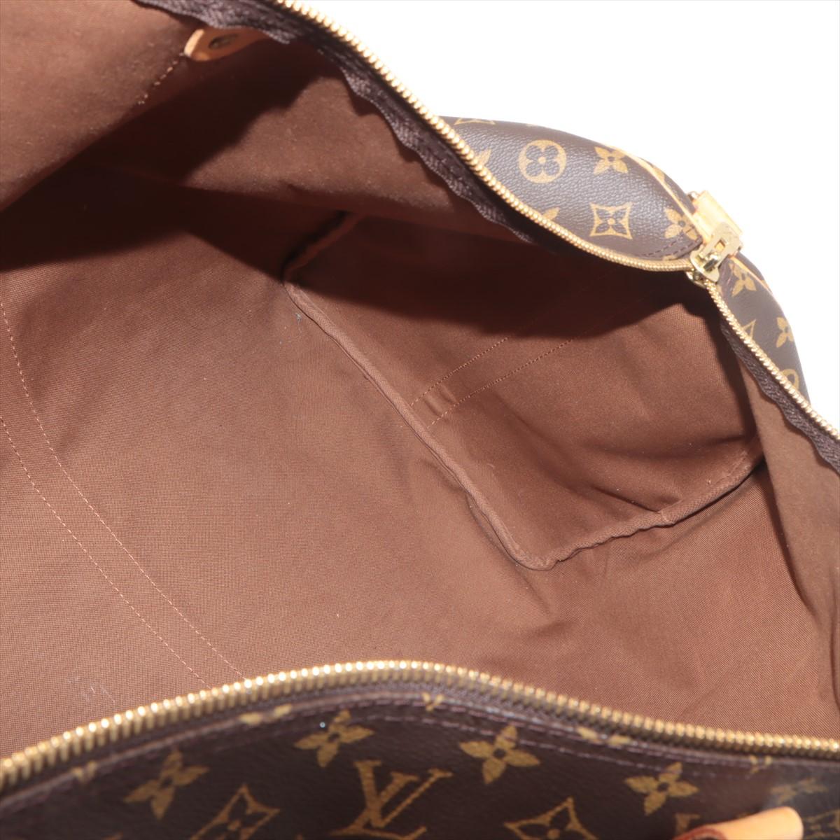 Louis Vuitton Monogram Keepall 60, Monogrammiert im Angebot 5