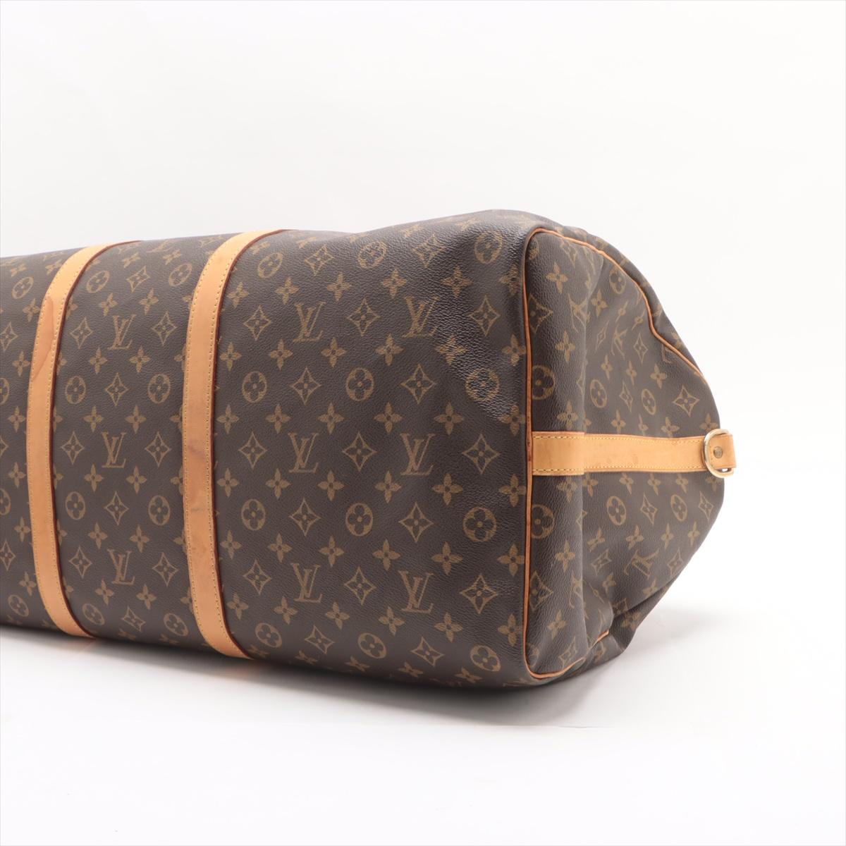 Louis Vuitton Monogram Keepall 60, Monogrammiert im Zustand „Gut“ im Angebot in Humacao, PR