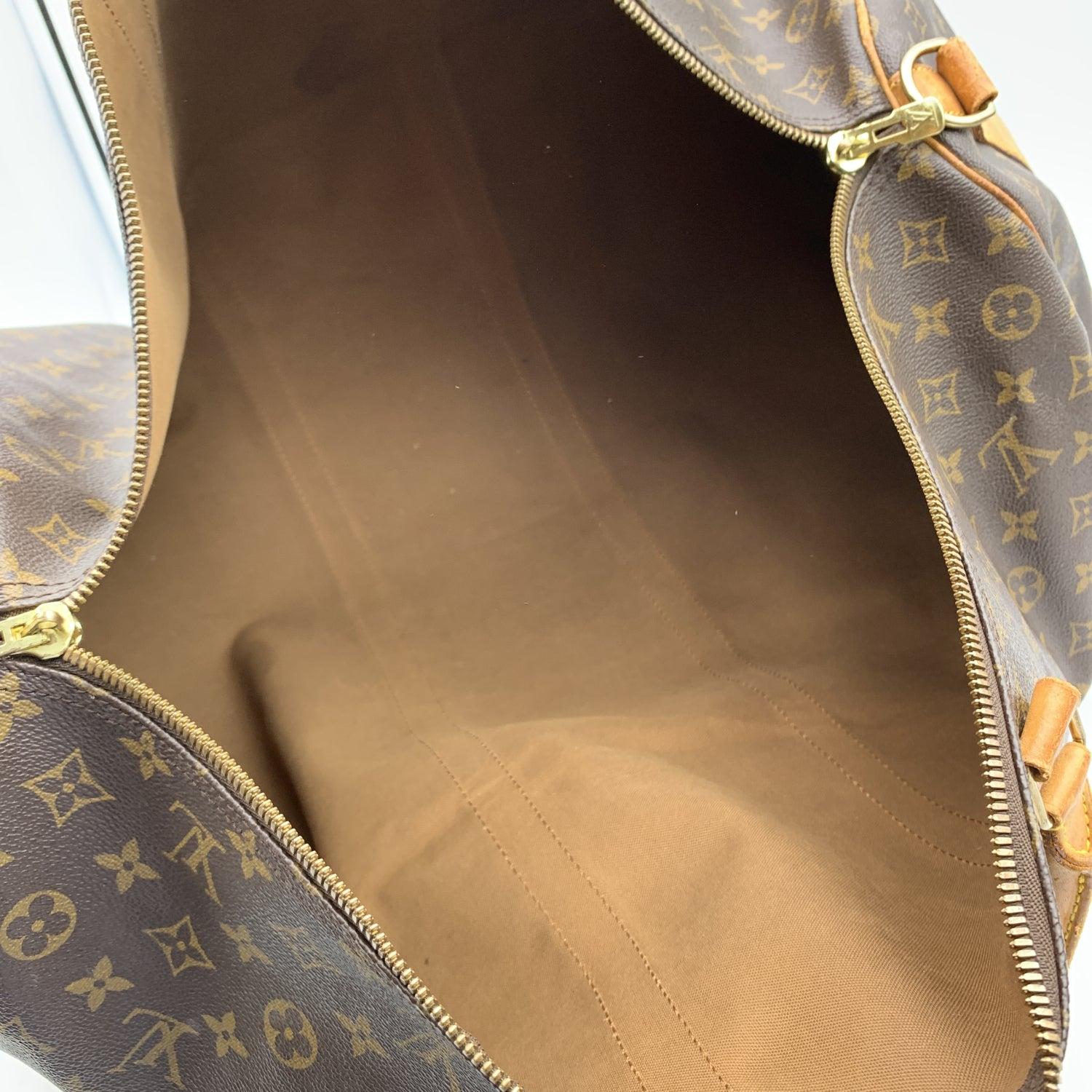 Louis Vuitton Monogram Keepall 60 Large Duffle Travel Bag M41412 1