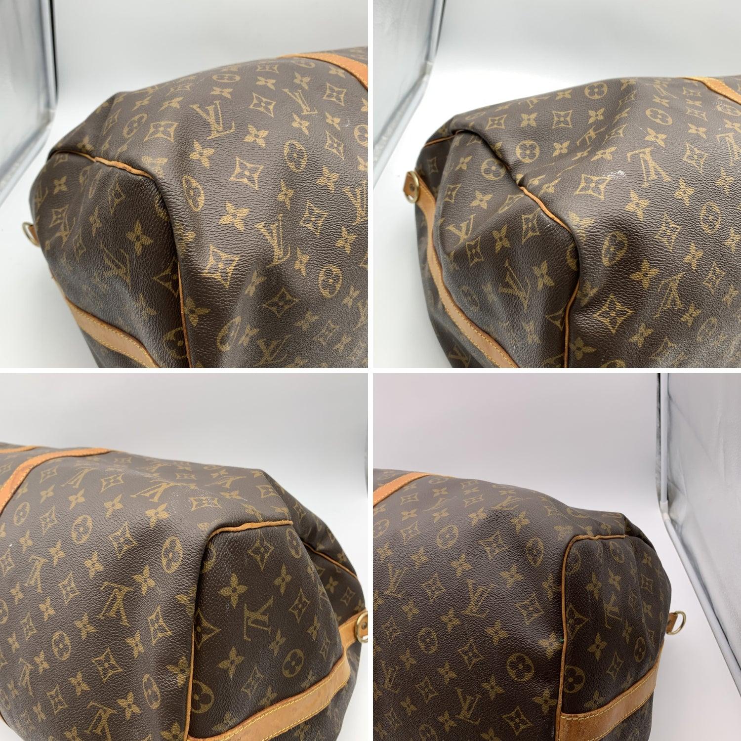 Louis Vuitton Monogram Keepall 60 Large Duffle Travel Bag M41412 2