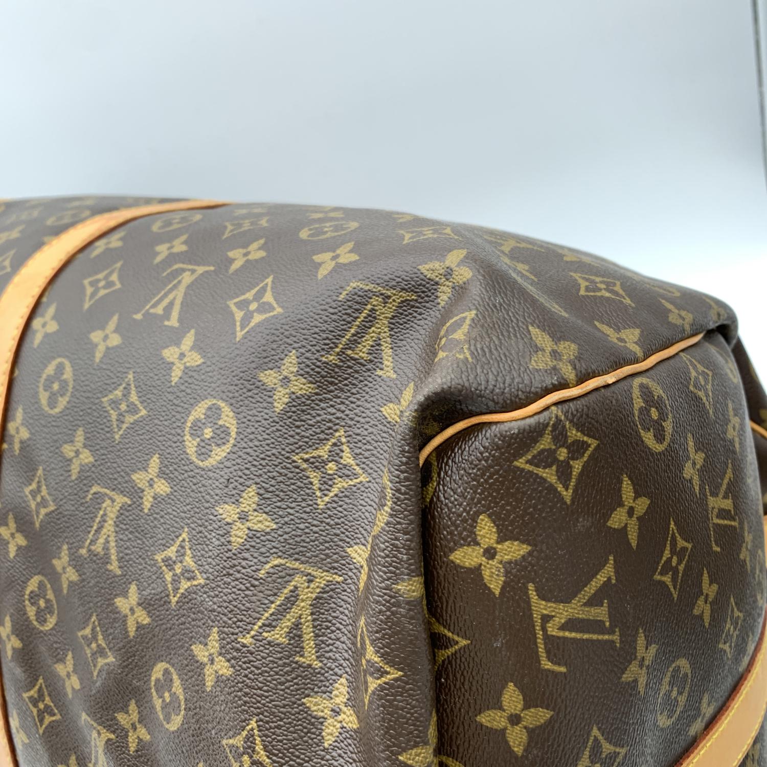 Louis Vuitton Monogram Keepall 60 Travel Large Duffle Bag M41412 7