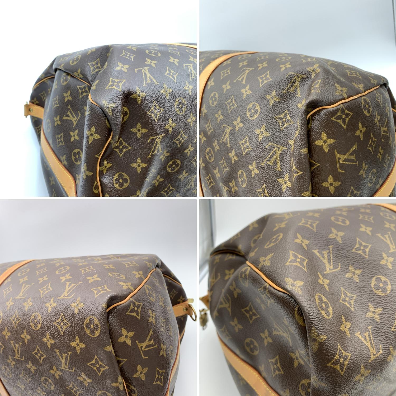Louis Vuitton Monogram Keepall 60 Travel Large Duffle Bag M41412 1