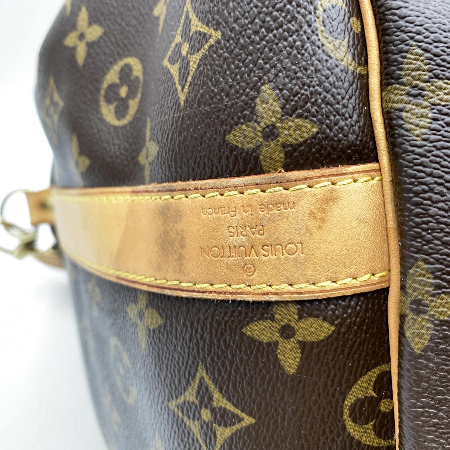 Louis Vuitton Monogram Keepall 60 Travel Large Duffle Bag M41412 In Good Condition In Rome, Rome