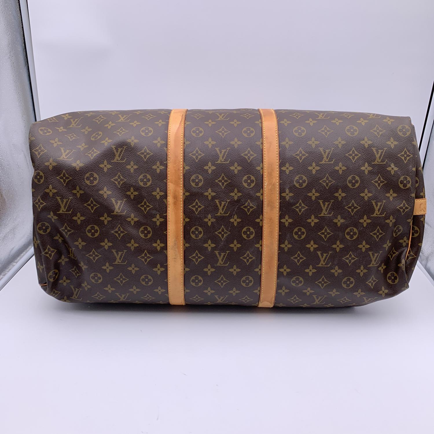 Louis Vuitton Monogram Keepall 60 Travel Large Duffle Bag M41412 2
