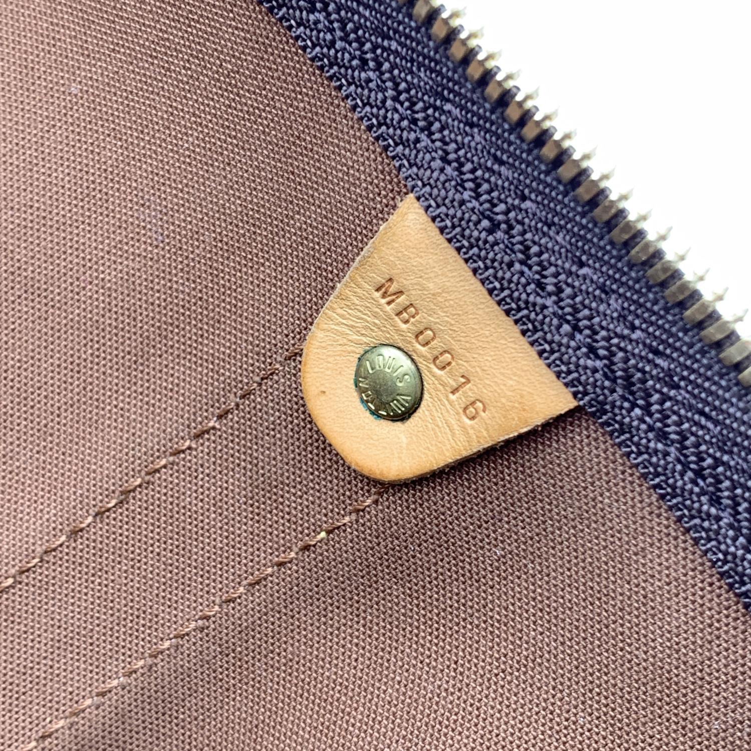 Louis Vuitton Monogram Keepall 60 Travel Large Duffle Bag M41412 4