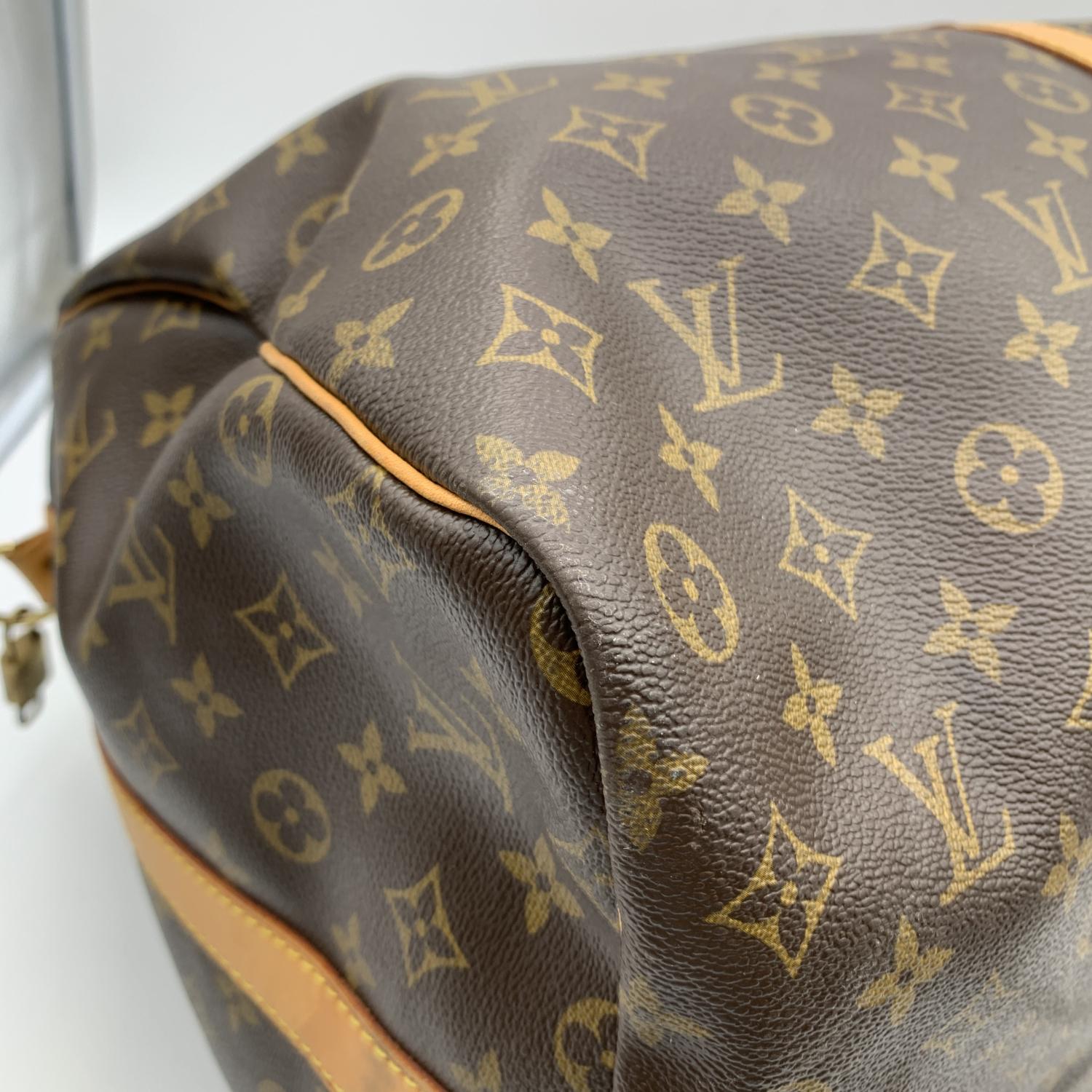 Louis Vuitton Monogram Keepall 60 Travel Large Duffle Bag M41412 5