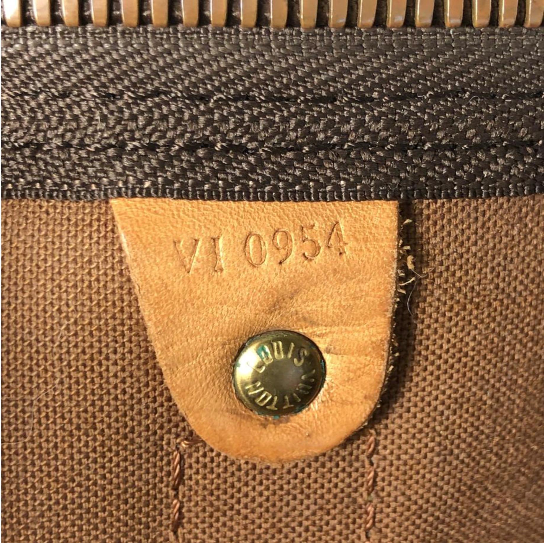 Louis Vuitton Monogram Keepall Bandoliere 60 Top Handle Travel Bag For Sale 7