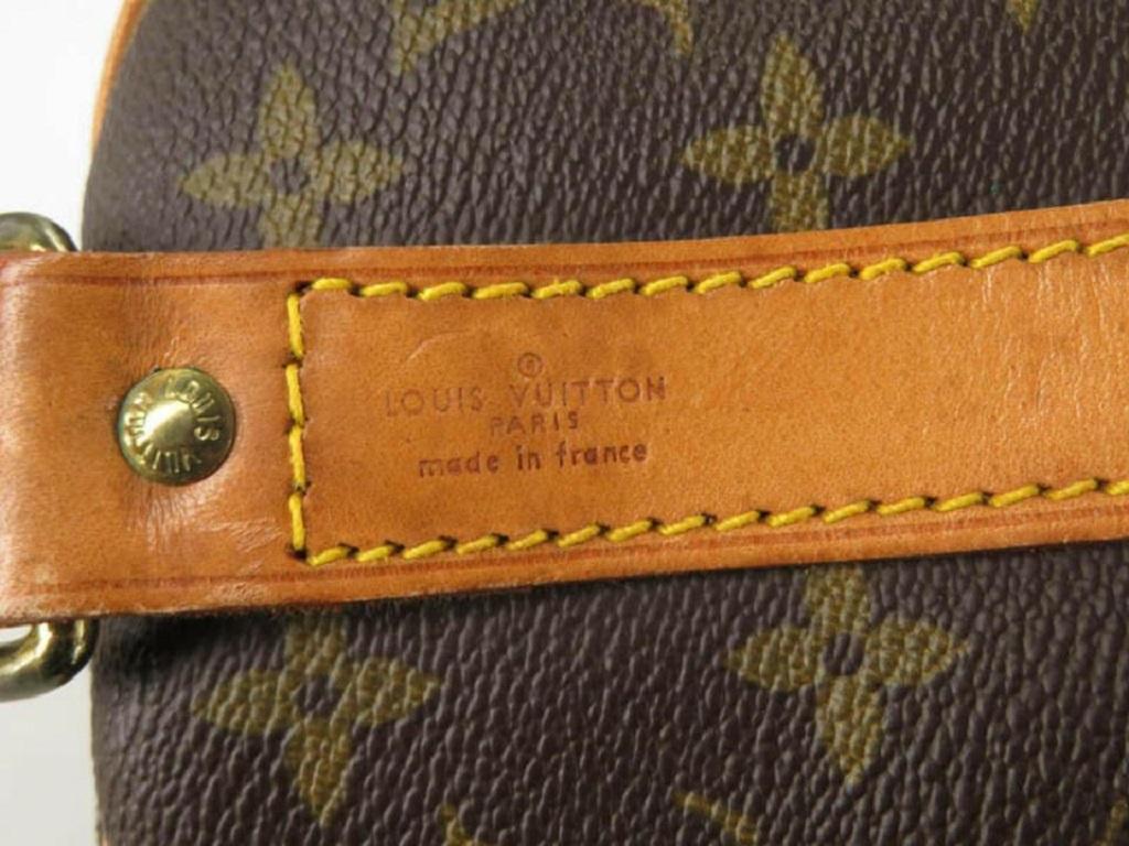 Black Louis Vuitton Monogram Keepall Bandouliere 45 Duffle Bag with Strap 862111