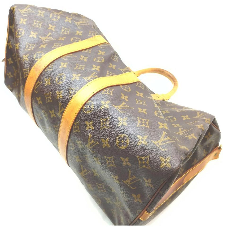 Louis Vuitton Monogram Keepall Bandouliere 45 Duffle Bag with Strap 862244 For Sale 4