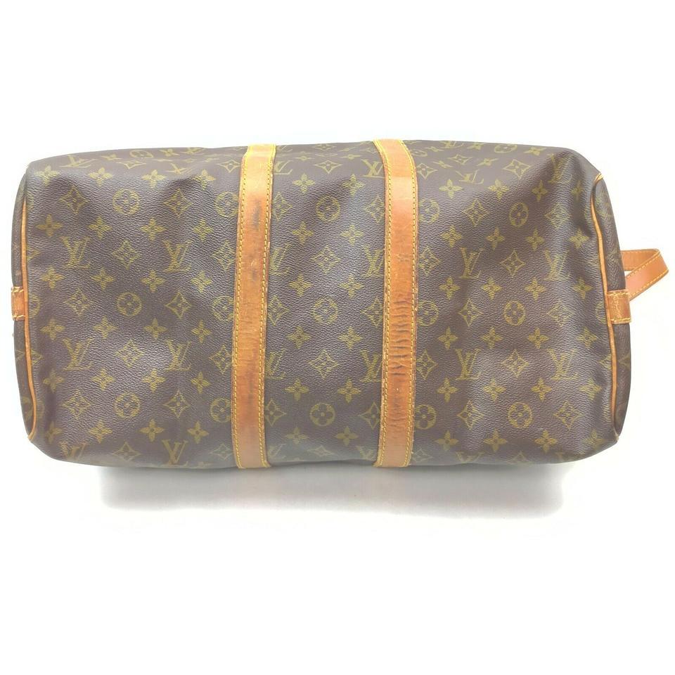 Louis Vuitton Monogram Keepall Bandouliere 45 Duffle Bag with Strap 862588  2