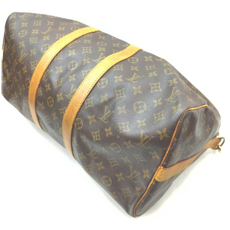 Louis Vuitton Monogram Keepall Bandouliere 45 with Strap  861291 7