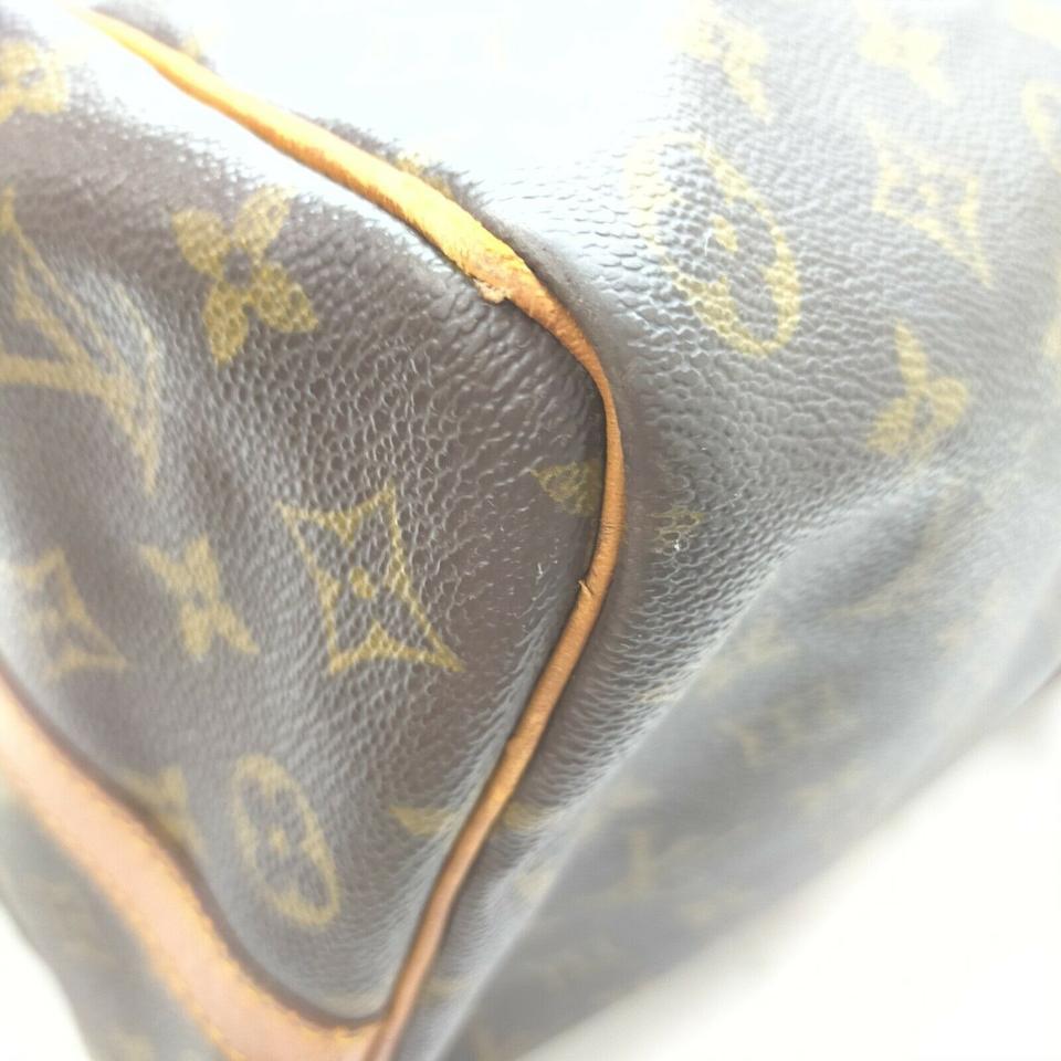 Women's Louis Vuitton Monogram Keepall Bandouliere 50 Duffle Bag with Strap 862317