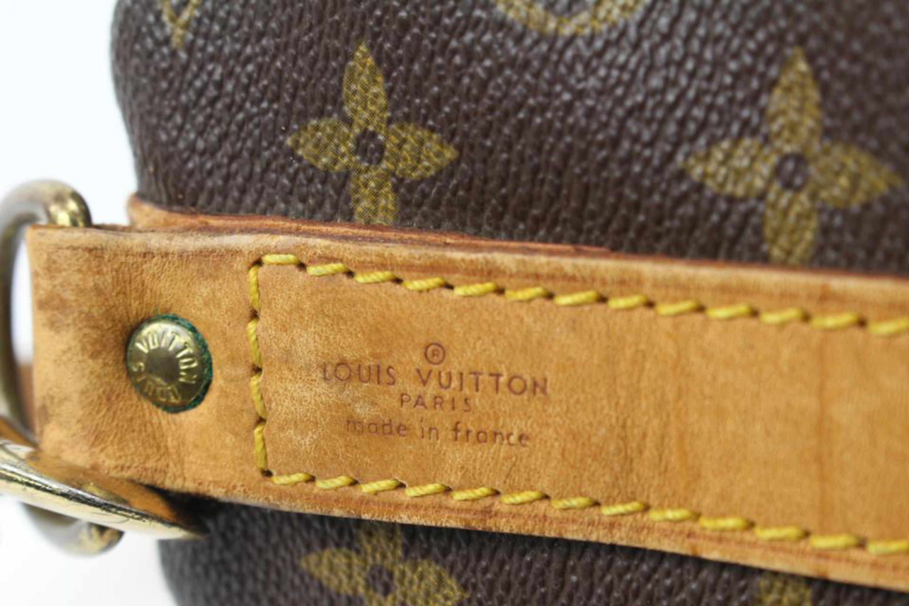 Louis Vuitton - Sac bandoulière Keepall à monogrammes avec sangle 15lk412s Pour femmes en vente
