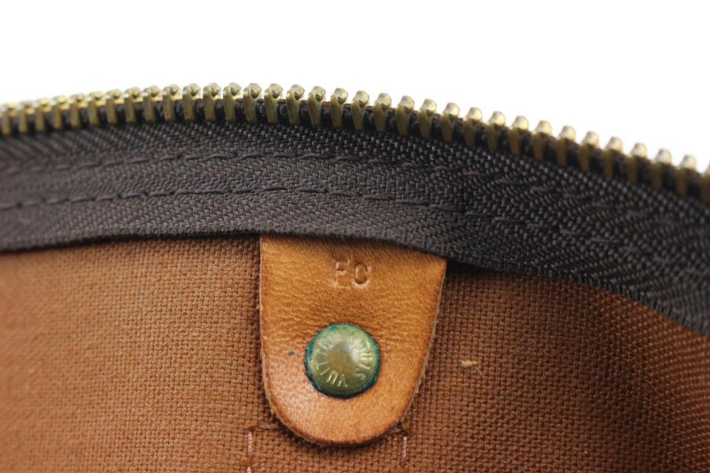 Louis Vuitton Monogram Keepall Bandouliere 55 Duffle Bag with Strap 89lv225s 6