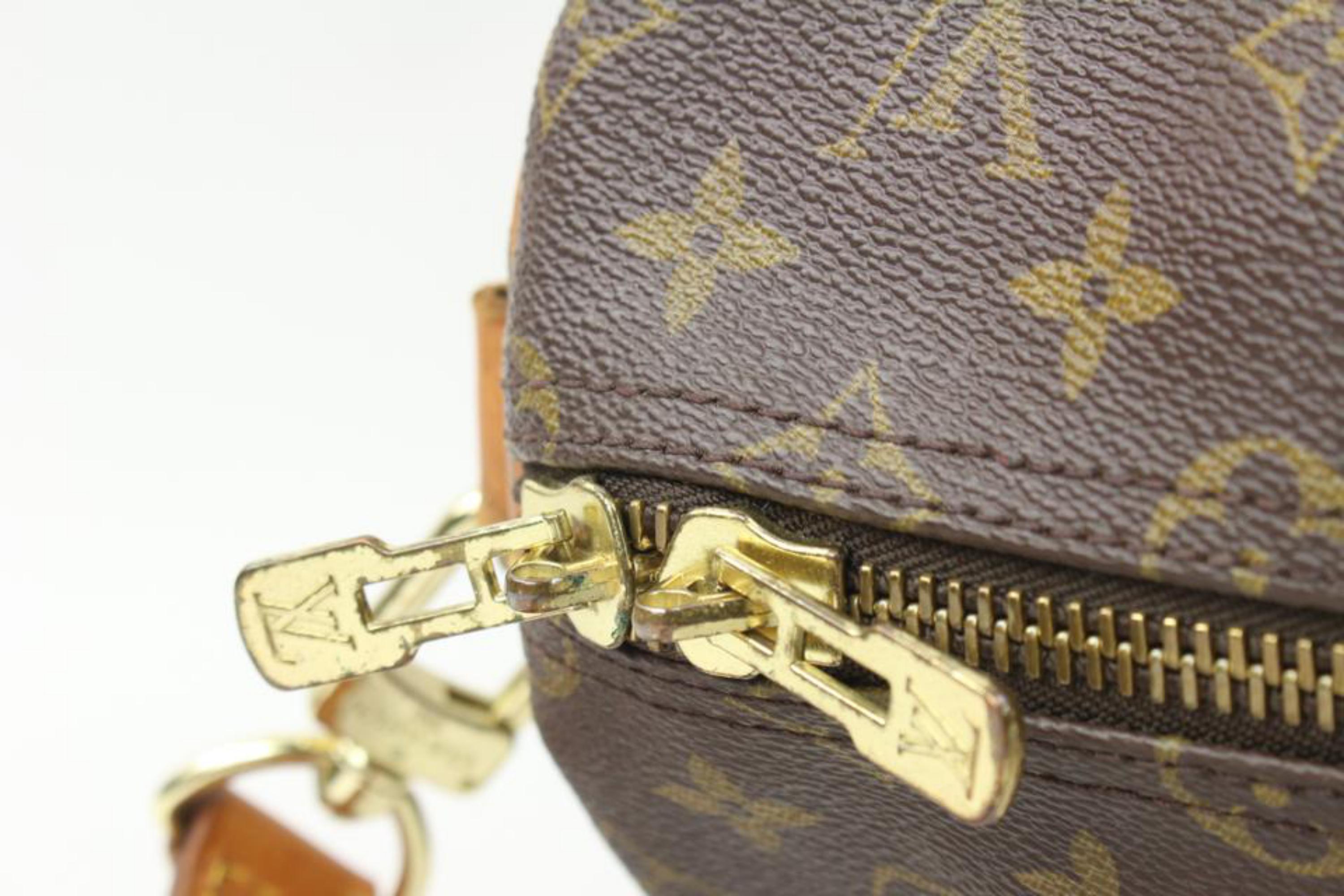 Gray Louis Vuitton Monogram Keepall Bandouliere 55 Duffle Bag with Strap 89lv225s For Sale