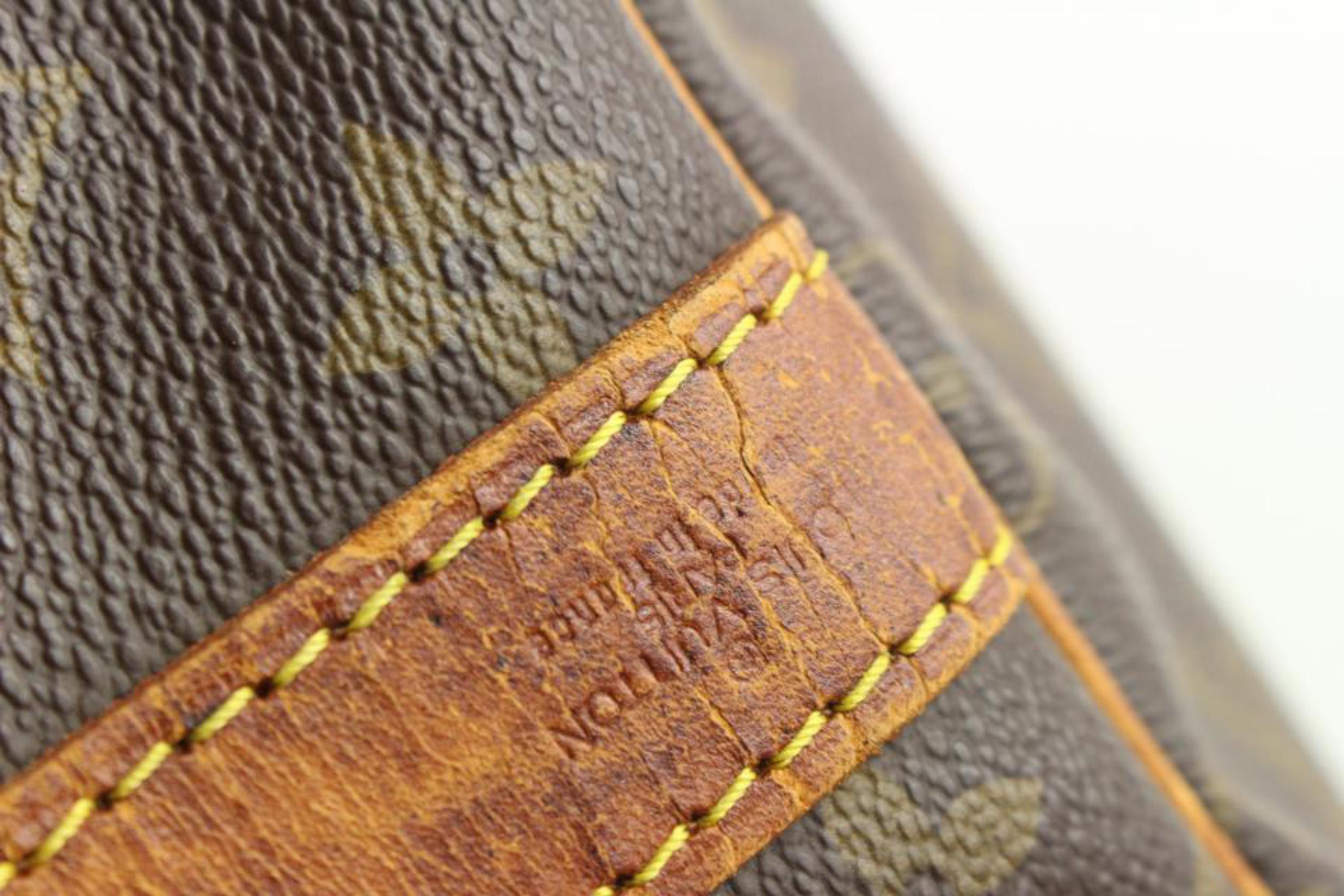 Louis Vuitton Monogram Keepall Bandouliere 55 Duffle with Strap 14lv17 3