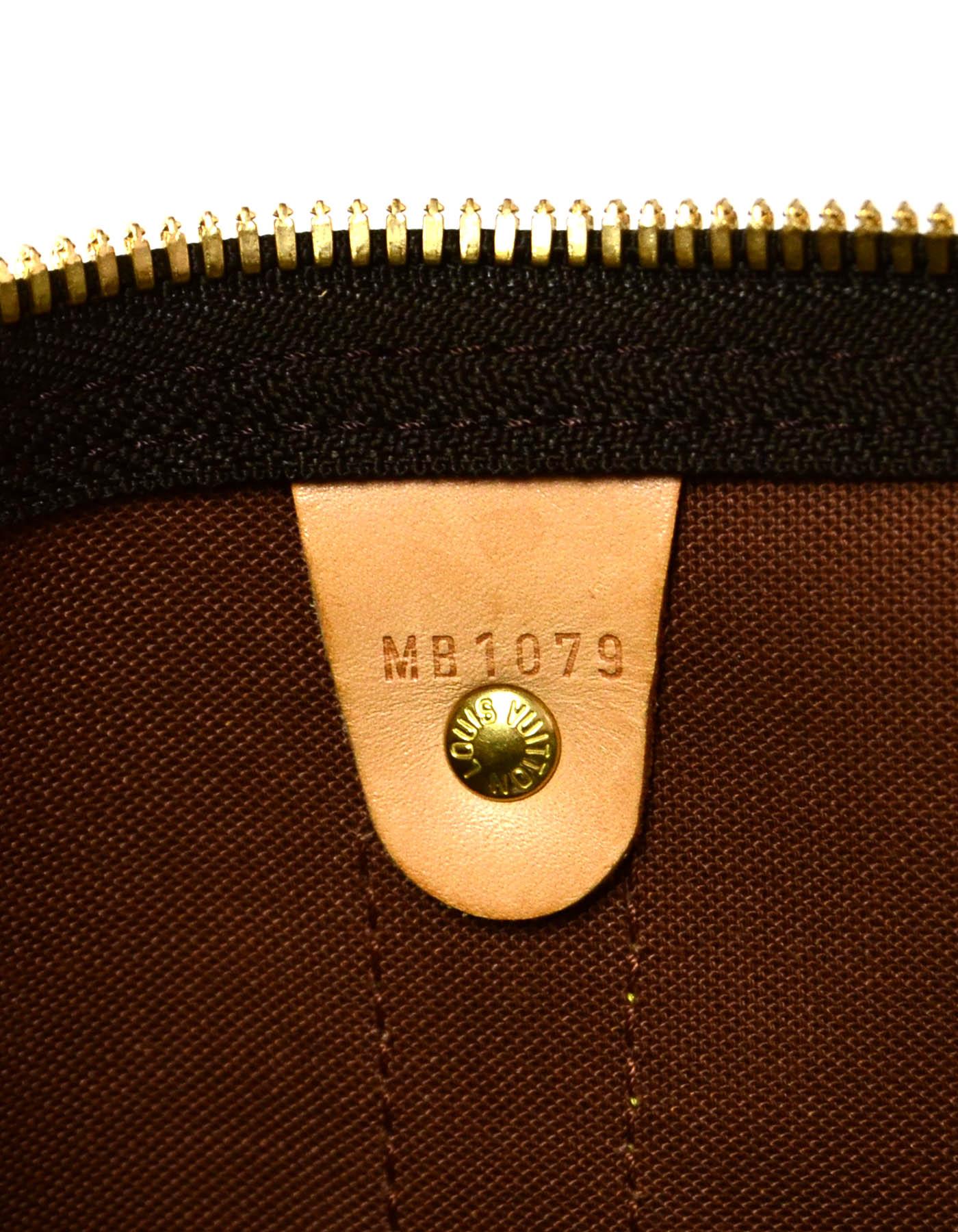 Louis Vuitton Monogram Keepall Bandouliere 60 Duffle Travel Bag rt. $2, 010 5