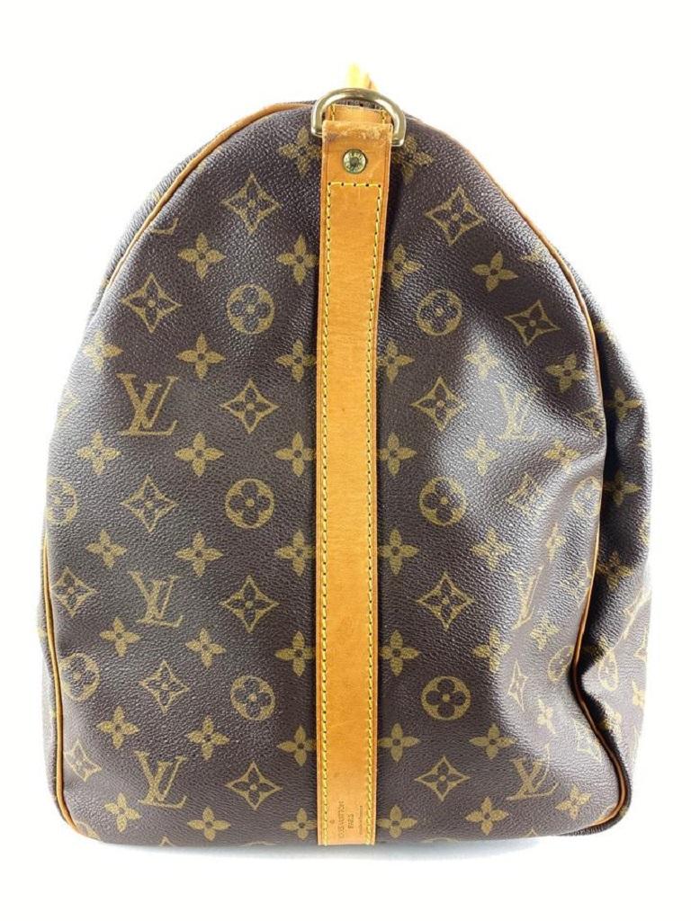 Louis Vuitton Monogram Keepall Bandouliere 60 Duffle with Strap 3LV927 4