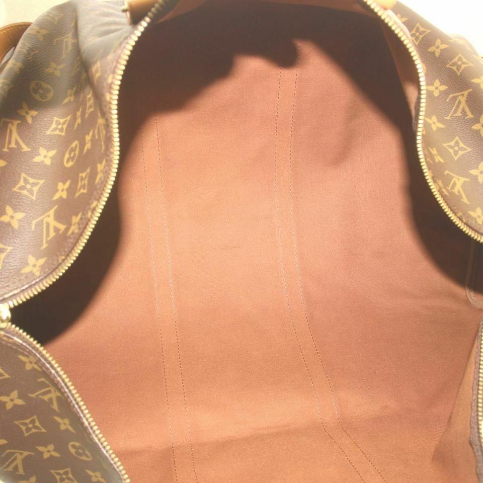 Louis Vuitton Monogram Keepall Bandouliere 60 Duffle with Strap 860836 In Good Condition In Dix hills, NY