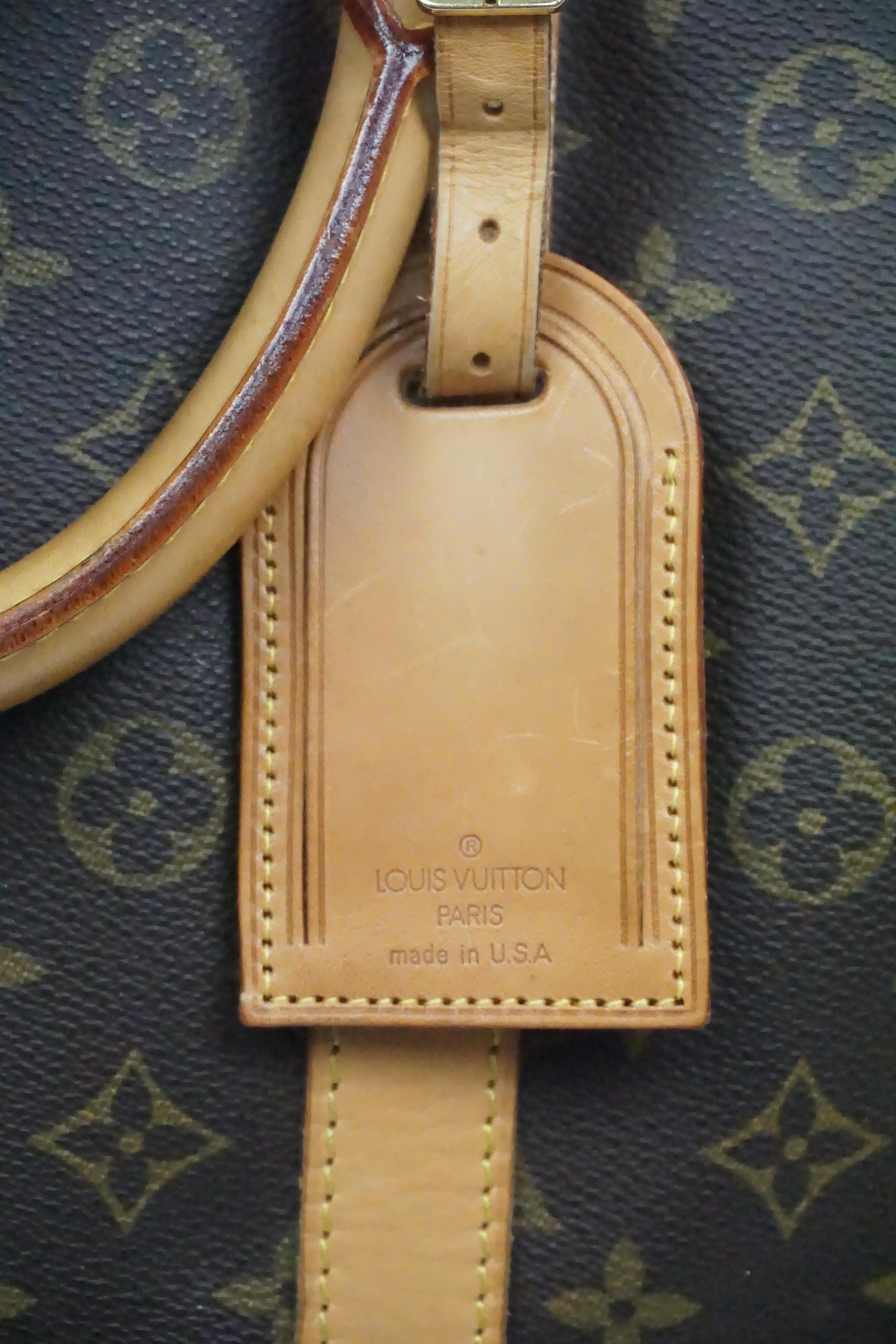 Louis Vuitton Monogram Keepall Duffel Luggage  1