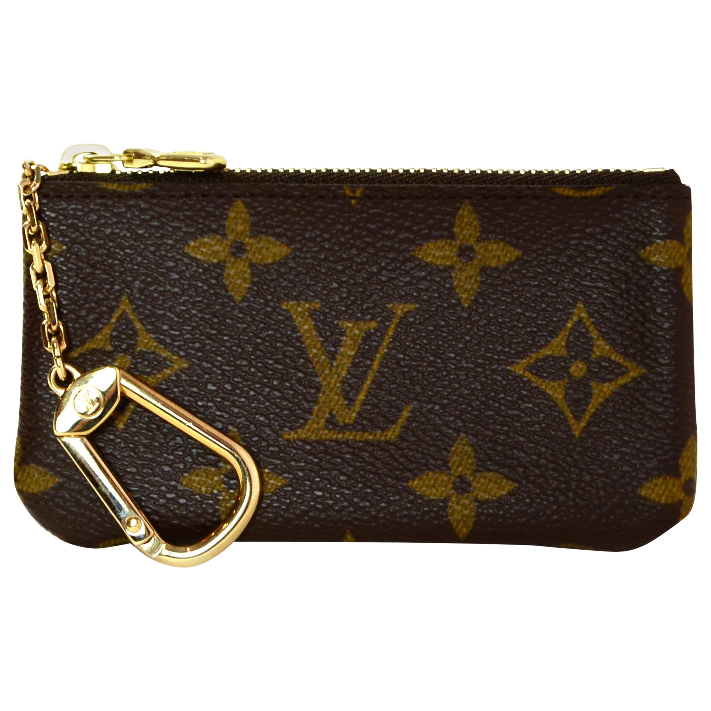 Louis Vuitton Monogram Denim Speedy BB Coin Key Purse For Sale at 1stDibs   louis vuitton denim key pouch, lv denim wallet, louis vuitton coin purse