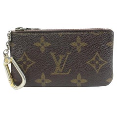 Louis Vuitton Monogram Key Pouch Pochette Cles 71lv32s