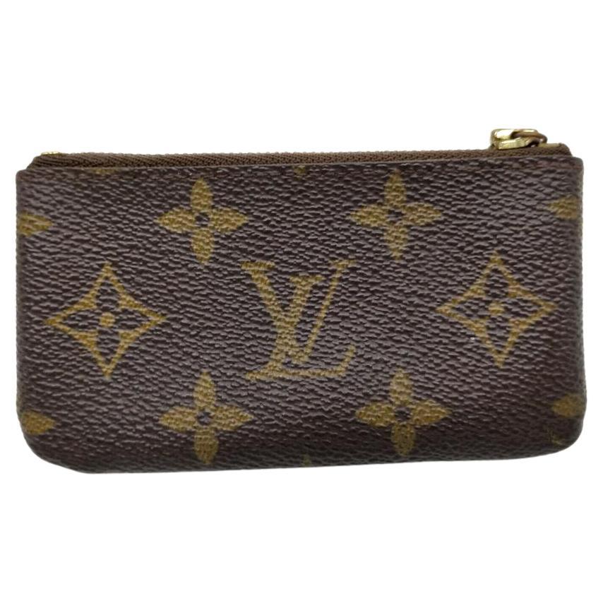 Louis Vuitton Monogram Key Pouch Pochette Cles 863486