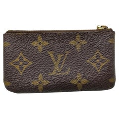 Vintage Louis Vuitton Monogram Key Pouch Pochette Cles 863486