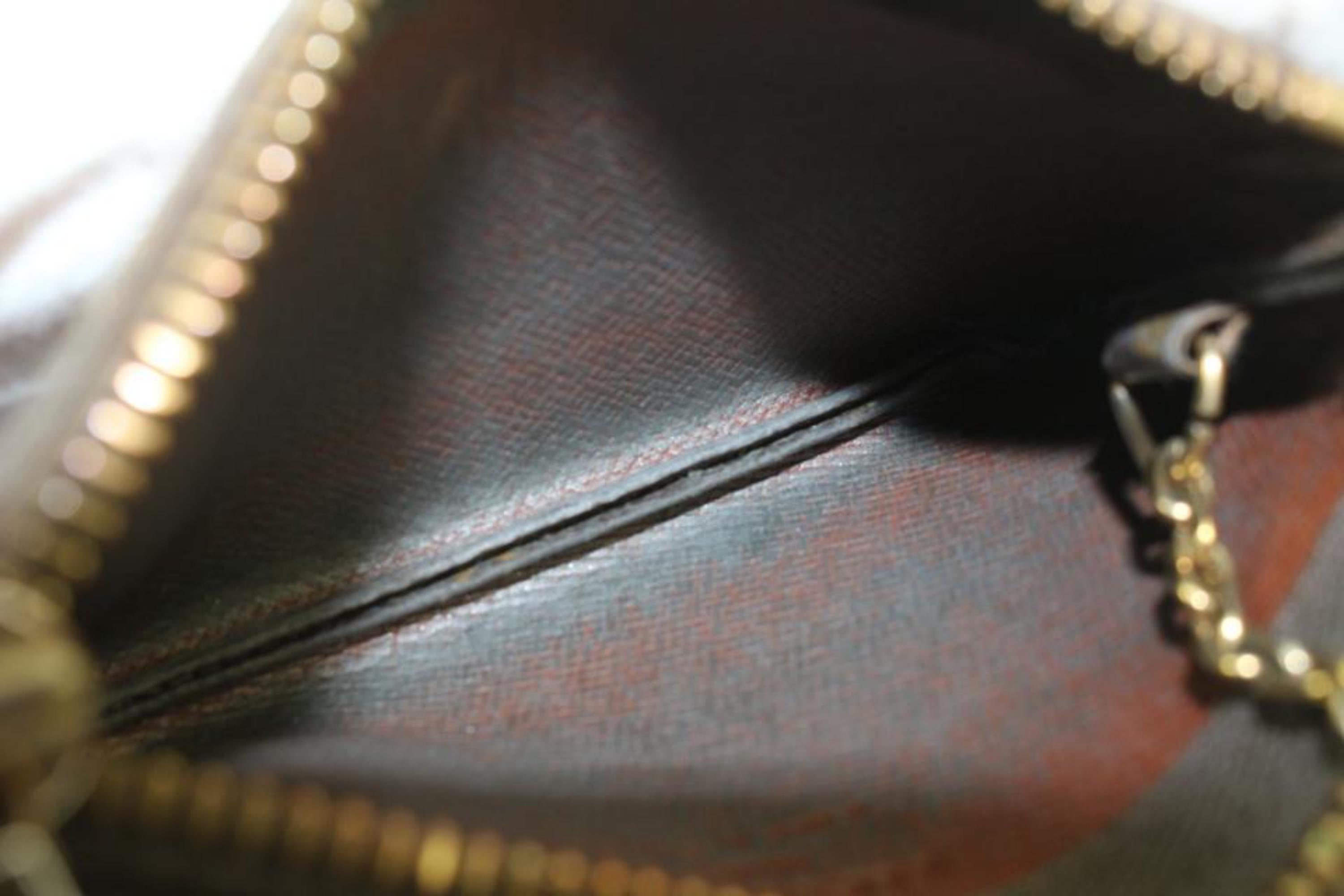 Louis Vuitton Monogramm Schlüsselbeutel Pochette Klappe 94lv228s im Angebot 6