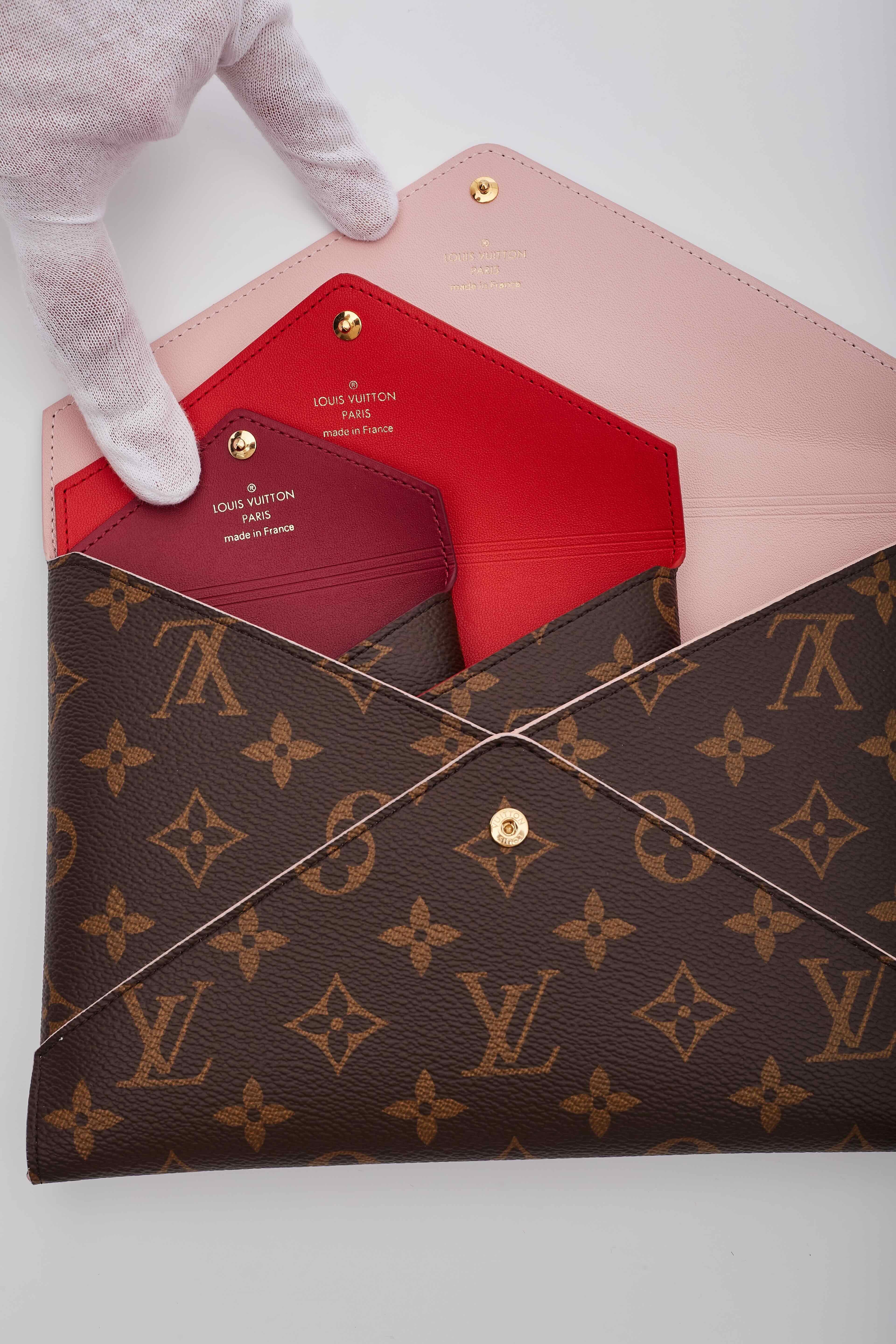 Louis Vuitton Monogram Kirigami Envelope Flap Pochette For Sale 2