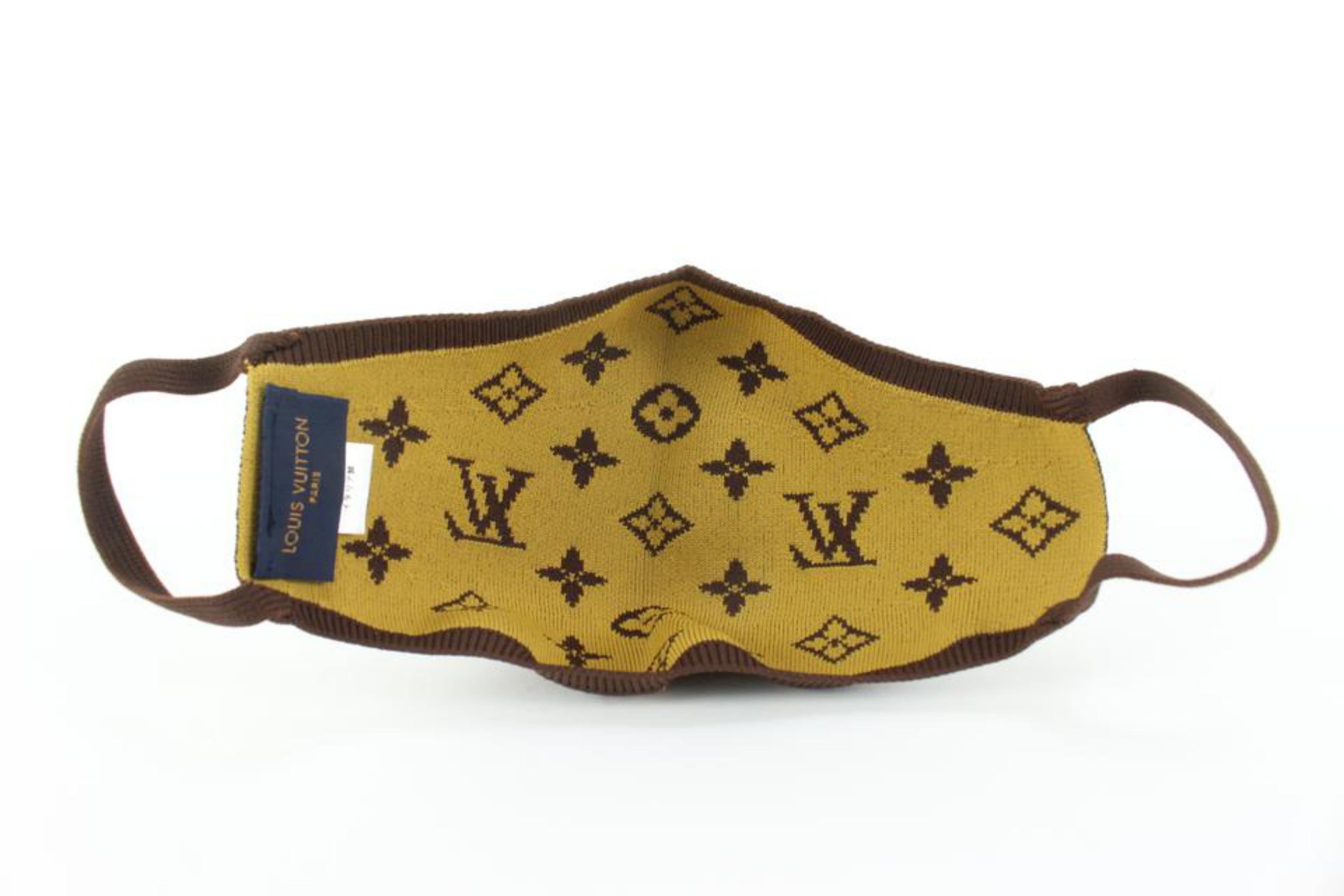 Louis Vuitton Monogram Knit Face Mask 94lz526s 3