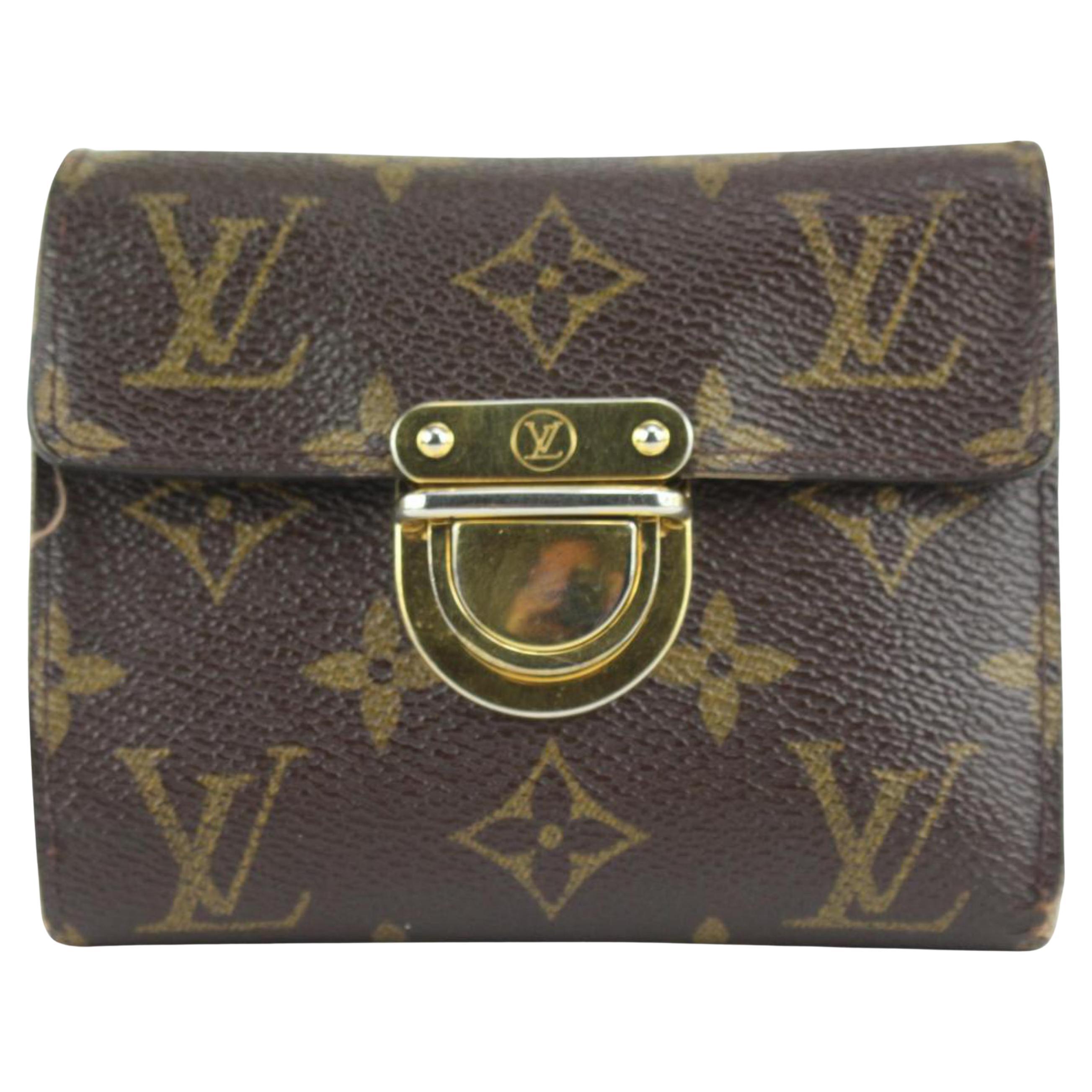 Louis Vuitton - Portefeuille à trois volets compact Koala avec monogramme 4LZ1026 en vente