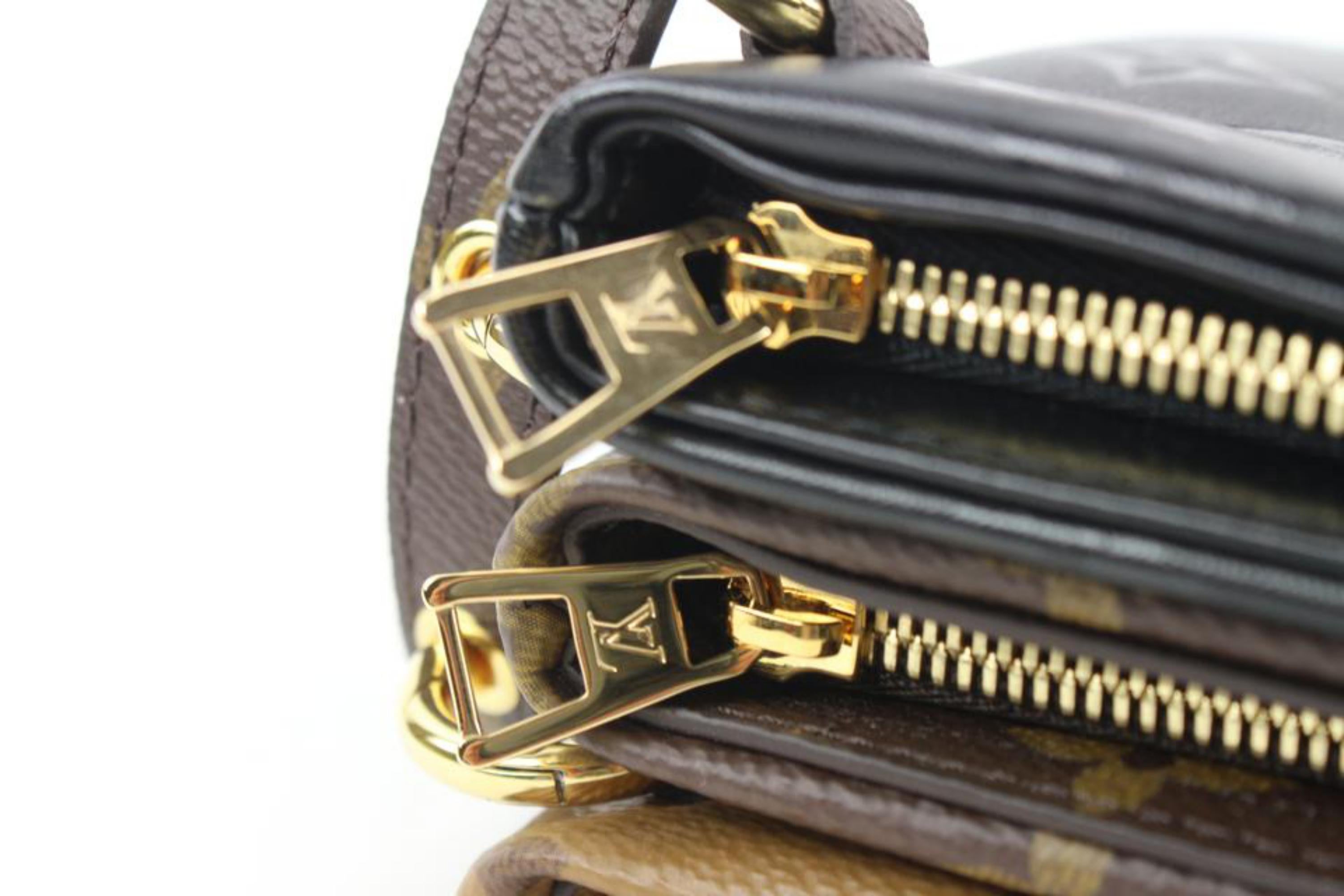 Louis Vuitton Monogram Lambskin Reverse LV3 Pouch Messenger Bag s210lv47 4