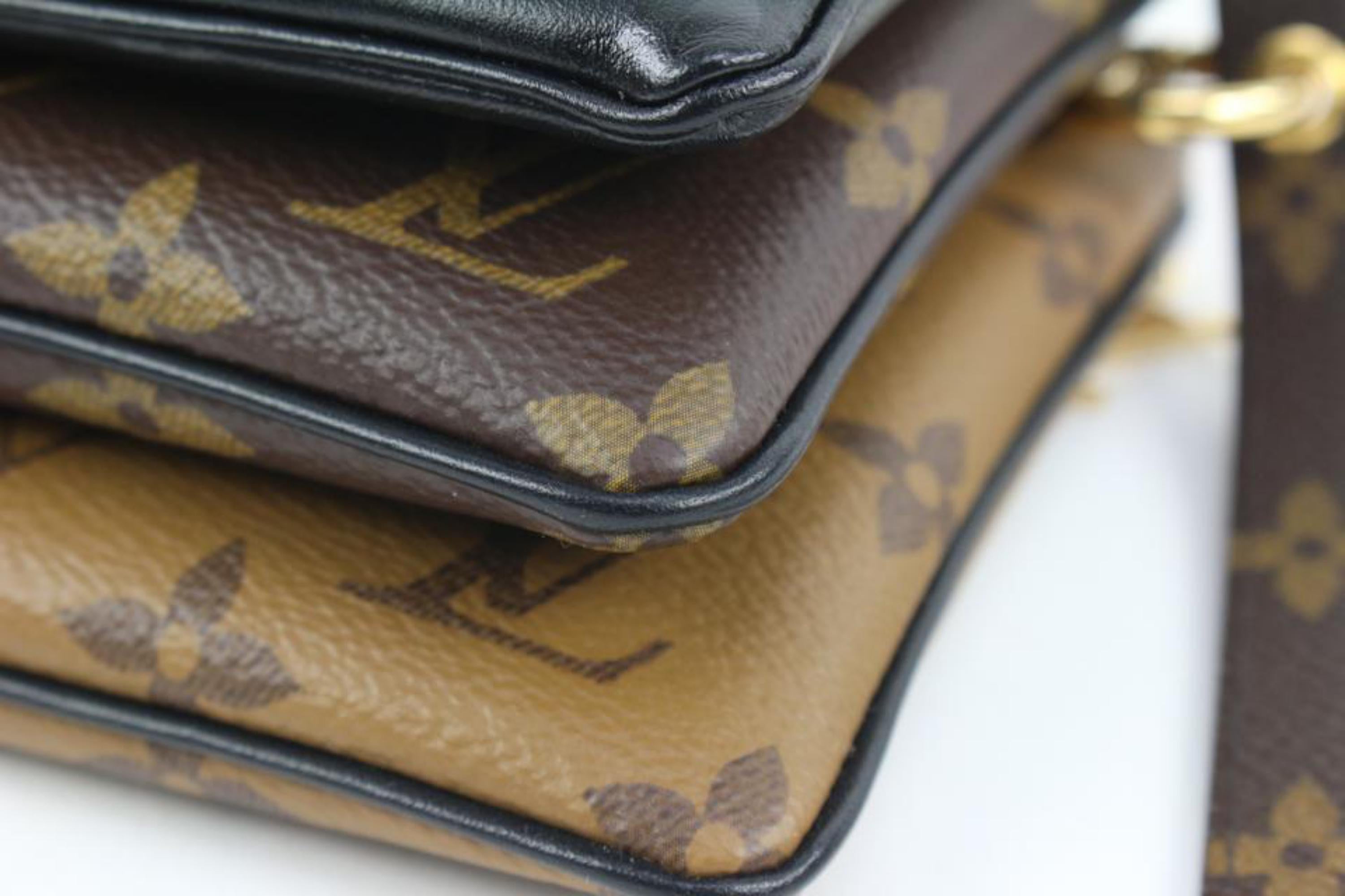 Louis Vuitton Monogram Lambskin Reverse LV3 Pouch Messenger Bag s210lv47 6
