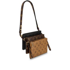 Louis Vuitton Monogram Lambskin Reverse LV3 Pouch Messenger Bag s210lv47