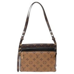 Louis Vuitton Monogram Lambskin Reverse LV3 Pouch Messenger Bag s210lv47
