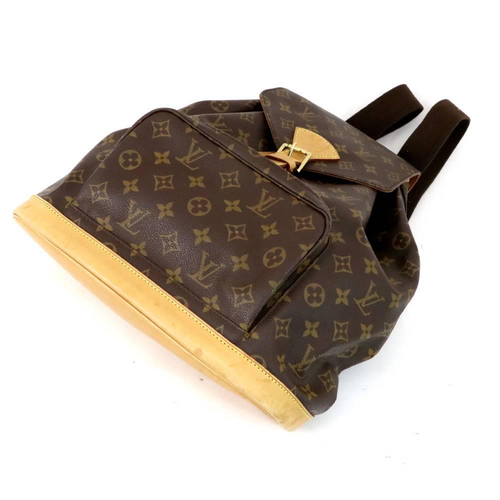 Louis Vuitton Monogram Large Backpack Montsouris GM In Excellent Condition In Hiroshima City, JP