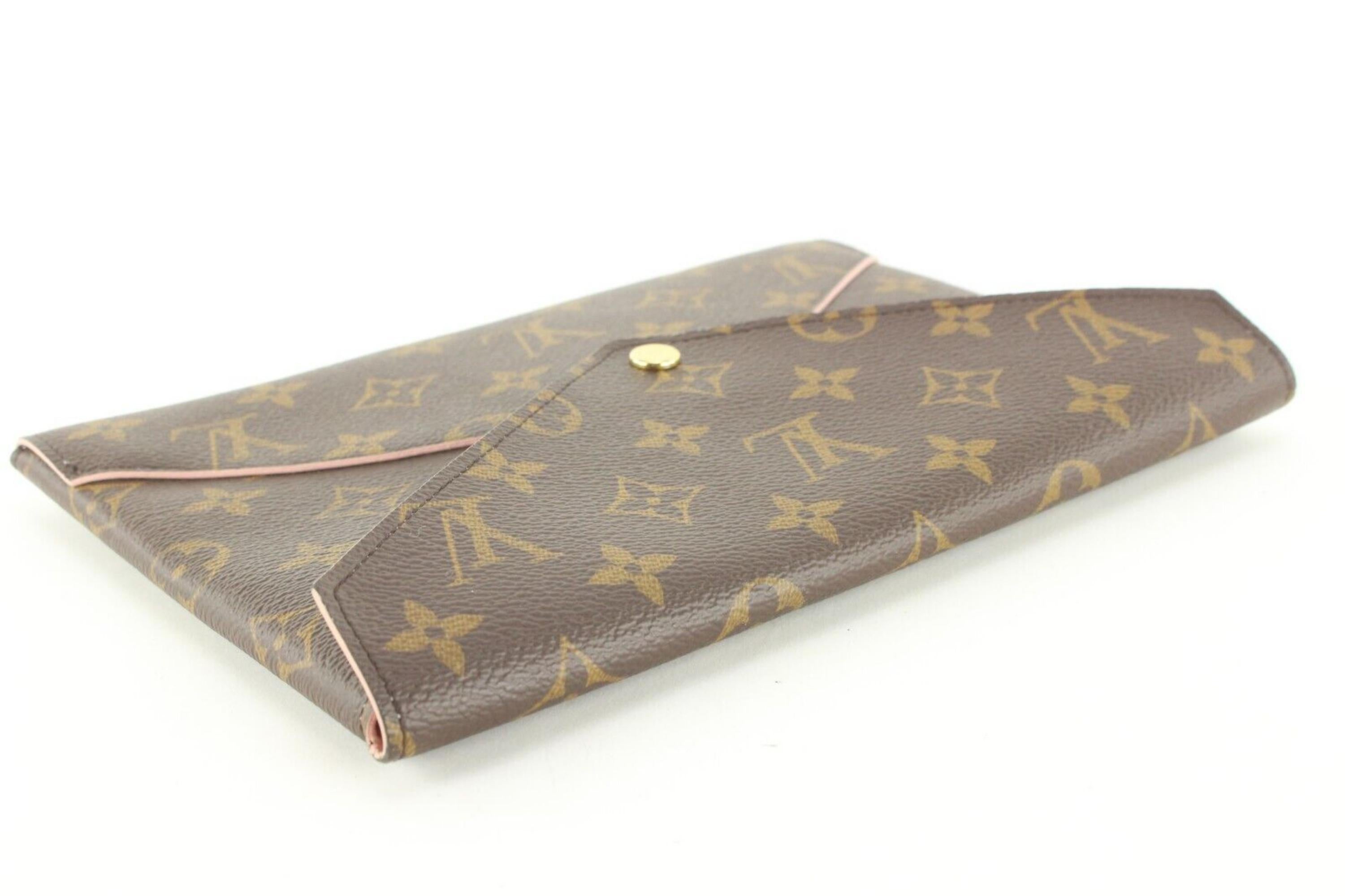 Women's Louis Vuitton Monogram Large Kirigami GM Pochette Envelope Pouch Clutch 2LK0106