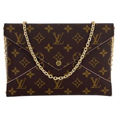 Louis Vuitton - Pochette à bandoulière avec monogramme Kirigami et fermoir à clipser 