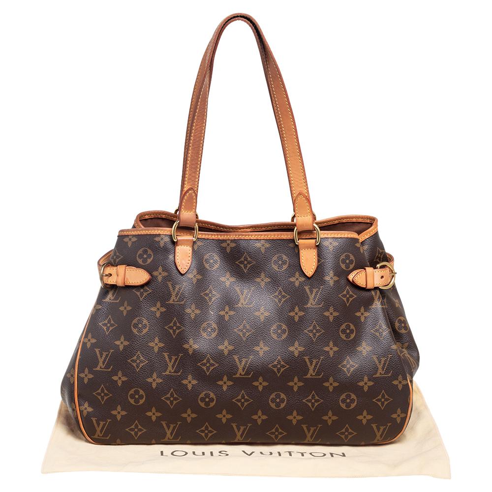 Louis Vuitton Monogram Leather Batignolles Horizontal Bag 7